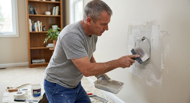 Wall Hole Repair in Kansas City, KS