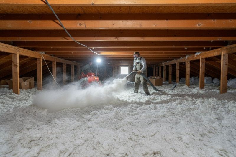Fiberglass Insulation Blowing in Boulder, CO